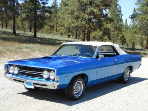 1968 ford torino gt convertible 302 matching numbers