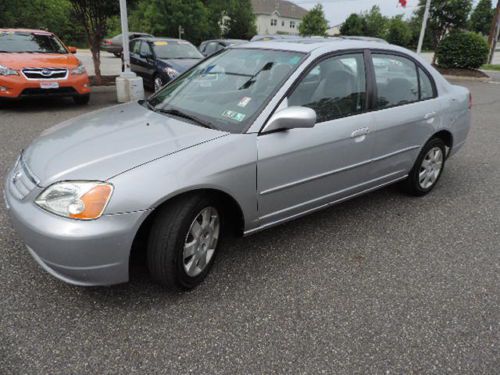 2002 honda civic es, no reserve, looks and runs fine, two owners, ice cold air