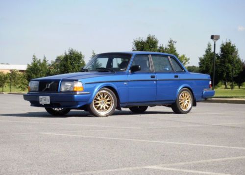 **1992 volvo 240 - b230ft swap/no rust - sonic blue - excellent condition**
