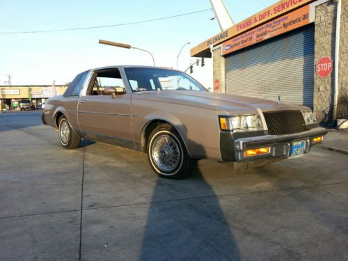1984 buick regal limited coupe 2-door 3.8l   g body  [grand national  t type]
