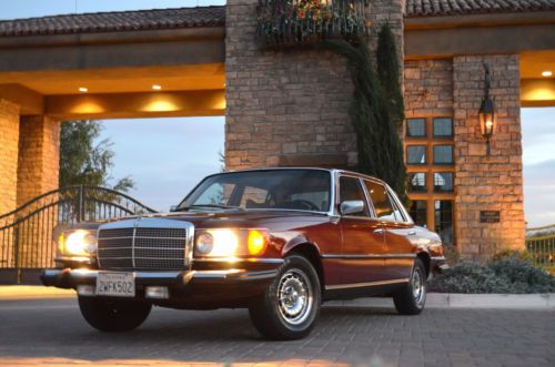 1979 mercedes 450sel v8 gorgeous 1 owner exceptional beverly hills car since new