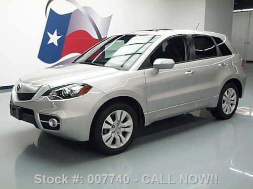 2011 acura rdx sh-awd tech sunroof nav rear cam 36k mi texas direct auto