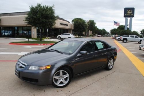 2005 acura tl heated leather cd sunroof one owner