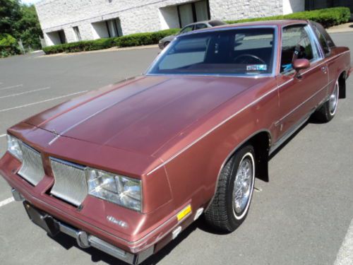 1986 oldsmobile cutlass supreme brougham 5.0 v-8 1 owner 98000miles no reserve