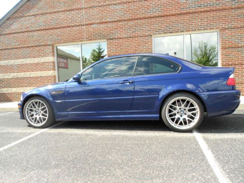 2006 bmw m3 competition package interlagos blue