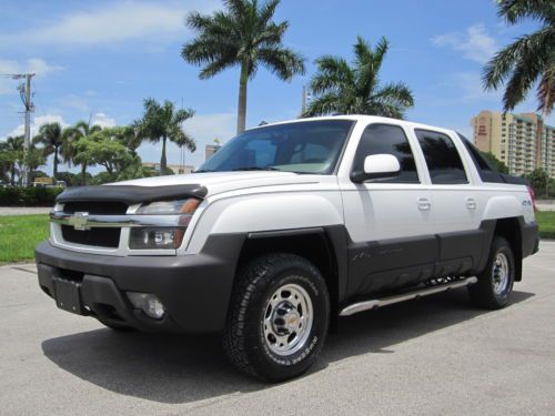 Florida low 109k avalanche 2500 hd 4x4 8.1l v8 leather towing super nice!!!