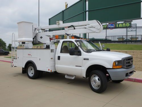 2000 f-550 texas own boom bucket utility truck one owner only 117k