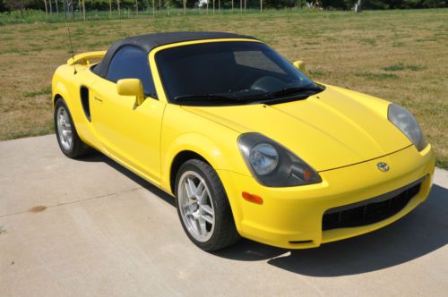 2002 toyota mr2 spyder  convertible 2-door 1.8l