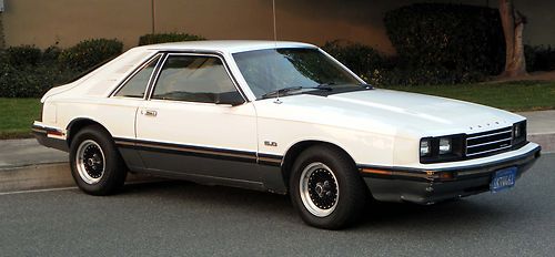 California original, 1984 mercury capri 5.0, 100% rust free california car, a+++