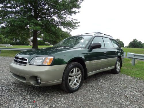 2000 subaru legacy outback automatic all wheel drive no reserve !