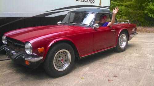1976 tr6 with hardtop and factory overdrive