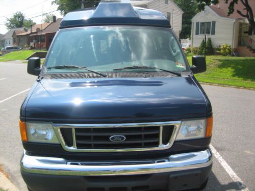 Reliable/nice 2006 ford e-350 van, navy blue exterior, gray excellent interior,