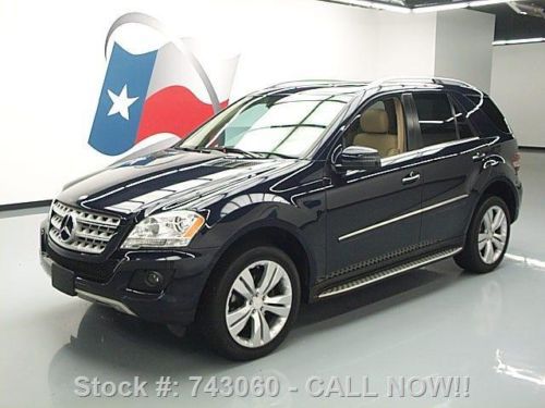 2011 mercedes-benz ml350 p1 sunroof nav rear cam 32k mi texas direct auto