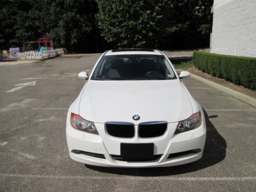Find Used 07 Bmw 328i X Drive 4x4 White Leather Moonroof