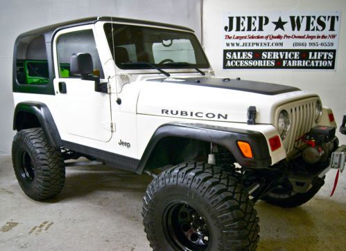 *** 2006 jeep wrangler tj rubicon  &#039; super low miles&#039; and nicely modified ***