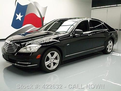 2012 mercedes-benz s550 sunroof nav climate leather 15k texas direct auto