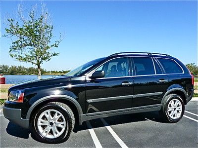 03 volvo xc90 t6 with 38k miles! 1-owner! warranty! 3rd row seat! heated seats!