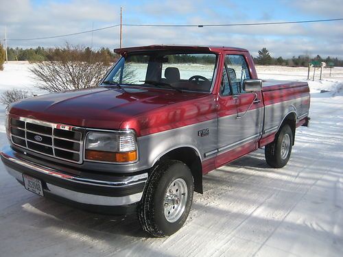 1994 ford f 150 xlt  selling grandpa's truck  standard cab short box  excellent