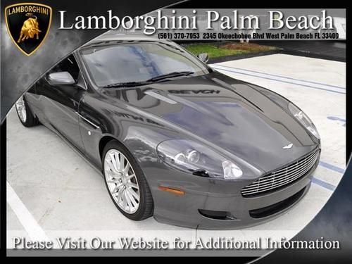 2006 aston martin db9 (manual trans), rare, only 5% produced with manual trans.