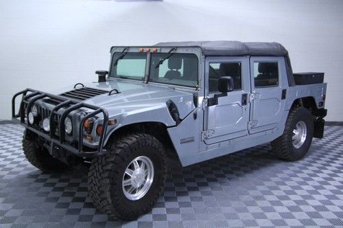 1999 hummer h1 converitble soft top! turbo diesel! only 50,xxx miles. stunning!