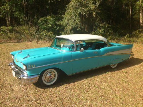 Beautiful restored 1957 chevrolet belair 2 door hardtop (chevy 55 56 57)