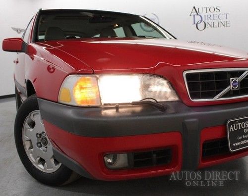 We finance 2000 volvo v70 xc awd cross country 76k 1owner clean carfax htdsts cd
