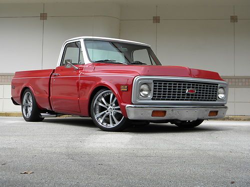 1972 chevrolet  c10 pickup  custom shortbed