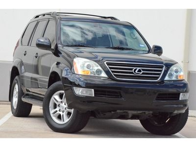 2003 lexus gx470 4wd leather navigation s/roof hts seats 3rd row clean $499 ship