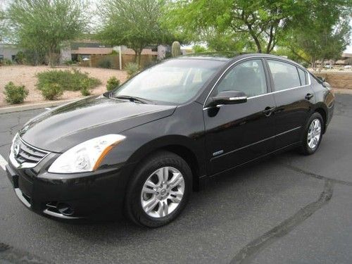 2010 nissan altima hybrid factory warranty gas saver low miles automatic