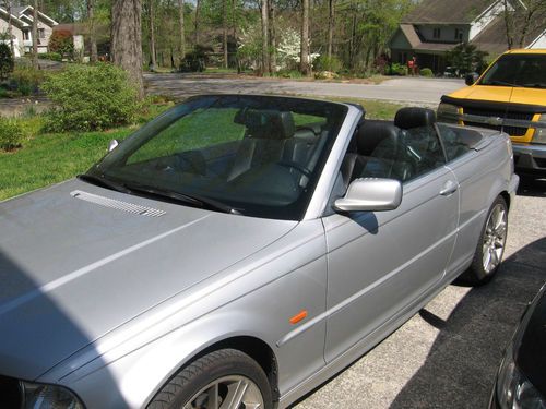 Bmw 323ci 2000 convertible silver and loaded