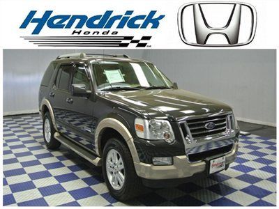 2007 ford explorer eddie bauer edition - 4wd - lthr - warranty - dvd - 3rd row