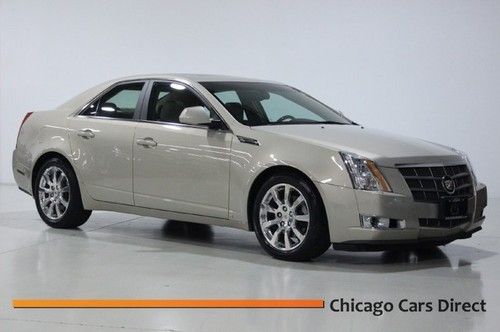 09 cts awd 1sb premium collection navigation ultraview roof xenon xm one owner