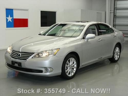 2010 lexus es350 sunroof climate leather cd changer 23k texas direct auto