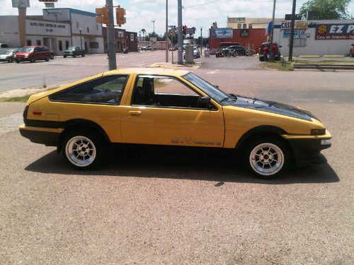 1986 toyota corolla sport gts hatchback trueno kouki ae86 initial d