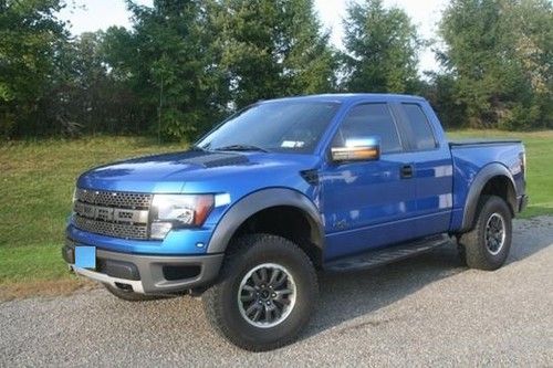 Ford f150 4x4 supercab svt raptor luxury and towing package