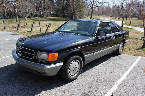 1988 mercedes benz 560sec sec coupe