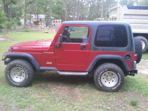 1999 jeep wrangler se sport utility 2-door 2.5l