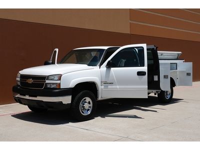 Houston Cars For Sale >> Find used 2006 Chevy 2500HD LT Diesel Quad 2WD Allison ~ Service Utility Bed ~ 1-OWNER in ... Houston Cars For Sale >> Find used 2006 Chevy 2500HD LT Diesel Quad 2WD Allison ~ Service Utility Bed ~ 1-OWNER in ...