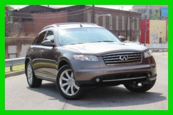 2006 infiniti fx35 sport suv touring package leather bose all wheel drive