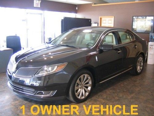 2013 lincoln mks back up camera heated cool leather thx clean 1 owner 10 11 12