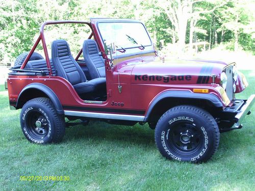 Find new 1977 JEEP CJ5 RENEGADE ROTISSERIE RESTORATION 304 ...