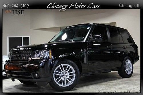 2012 land rover range rover hse black *only 28k miles* serviced &amp; clean! wow!$$