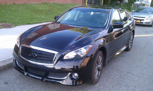 2012 infiniti m37x only 4,000 miles with sport kit fully loaded must see salvage