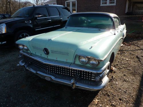 1958 buick super 4-door hardtop - barn find