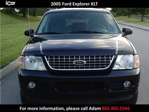 2005 ford explorer xlt v6 4wd "clean carfax" roof racks tow package low miles!!!
