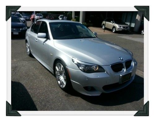 2008 bmw 5 series sports package navigation