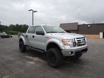 12 ford f-150 xlt 4x4 eco boost 35" toyo tires 6" lifted 18" helo alloy wheels