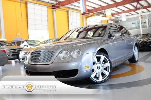 06 bentley continental flying spur awd nav f/r-heated/ac-sts keyless pdc shade