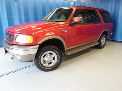 Eddie bauer suv 5.4l leather cd moonroof loaded 4wd