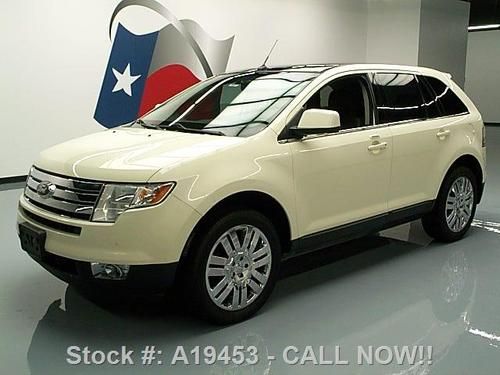 2008 ford edge limited dual sunroof leather nav dvd 82k texas direct auto